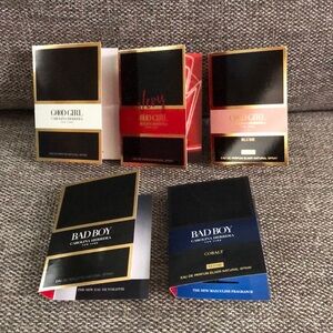Carolina Herrera Good Girl Bad Boy Miniatures Bundle of 5